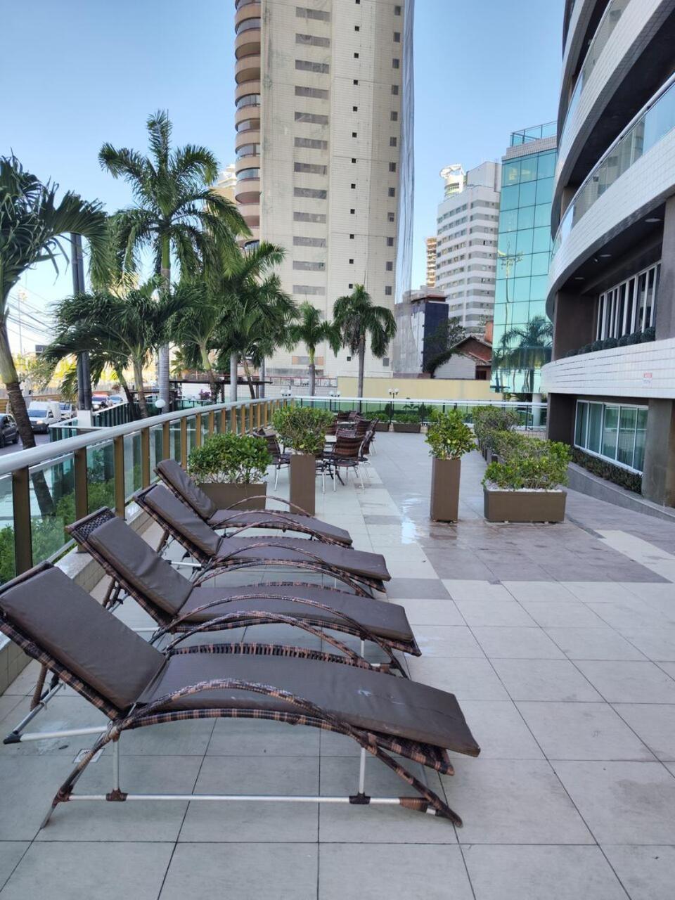 Apartamento Flat Terraco Do Atlantico Fortaleza  Exterior foto